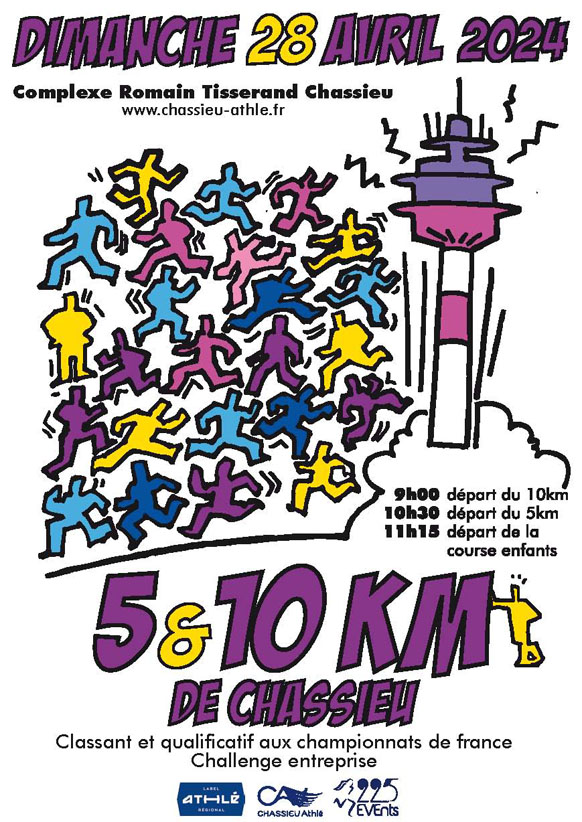 Chassieu Athlé : 10km et 5 km Chassieu